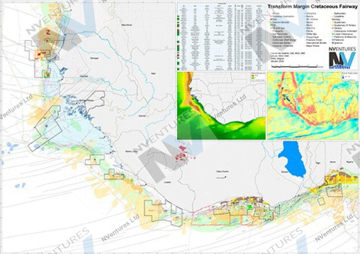 NVentures Transform Margin Cretaceous Fairway Map - January 2026