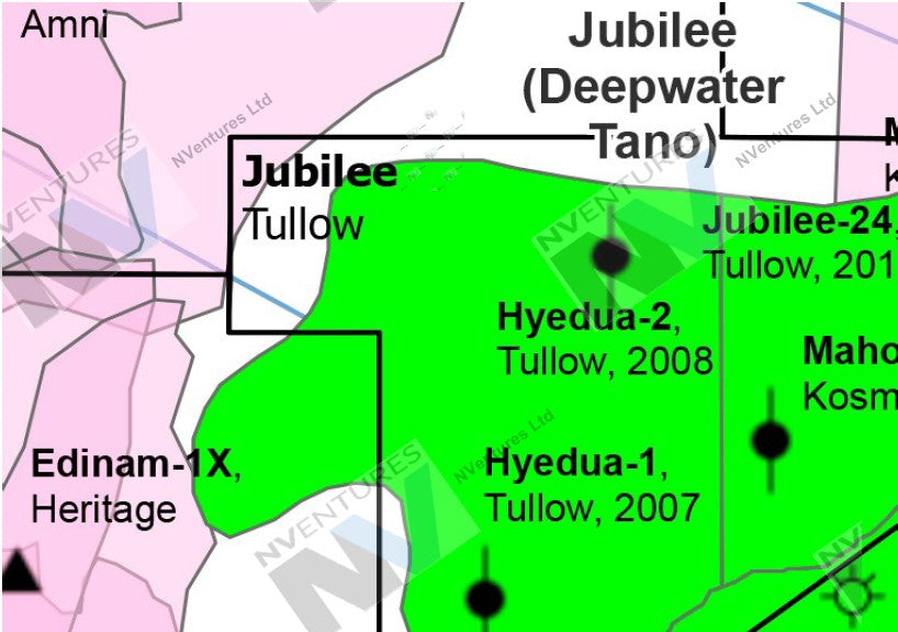 NVentures Tano and Ivorian Basin Map - November 2025