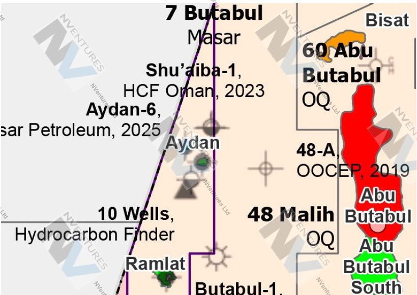 NVentures Oman Country Map - 2025