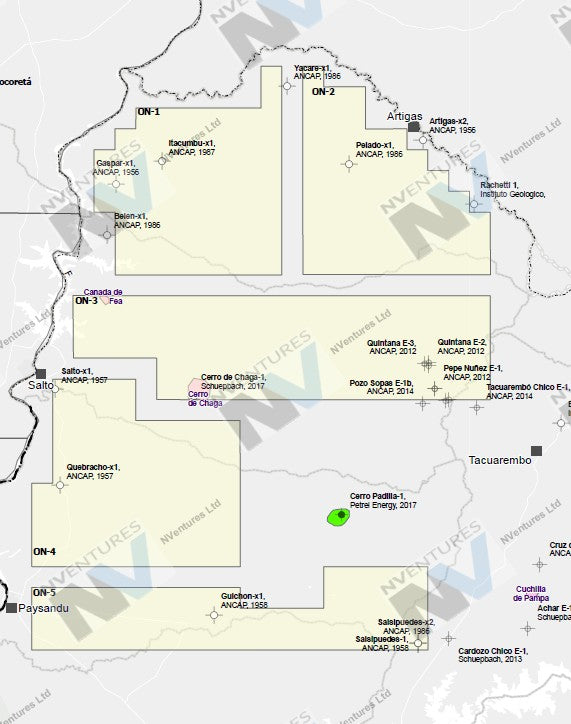NVentures Uruguay Country Map - 2026