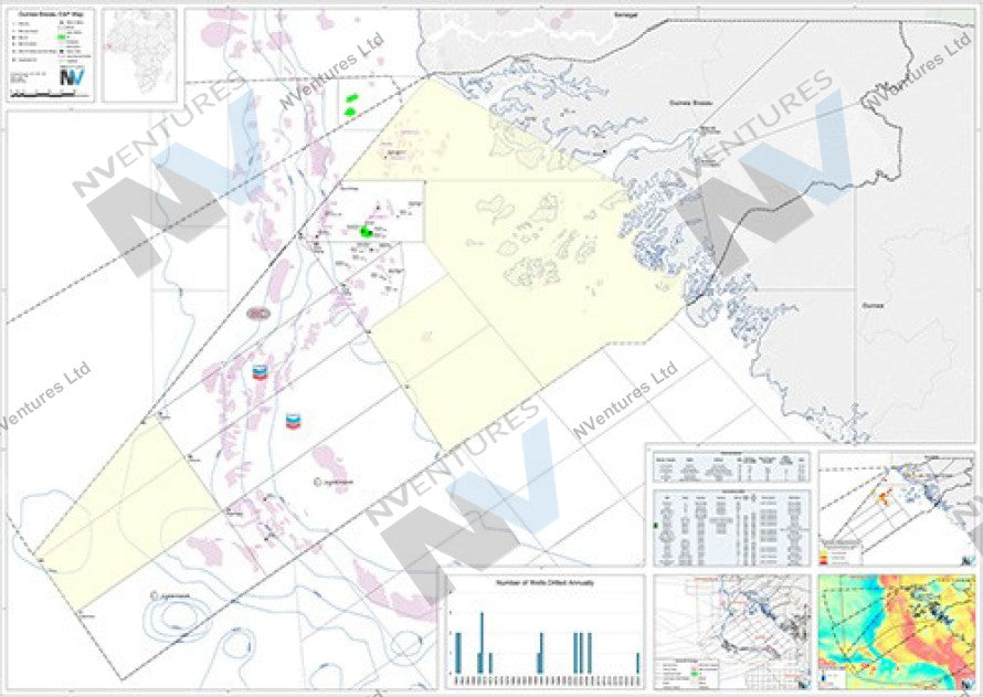 NVentures Guinea-Bissau Country Map - 2025