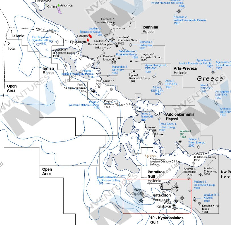 NVentures Greece Country Map - 2026
