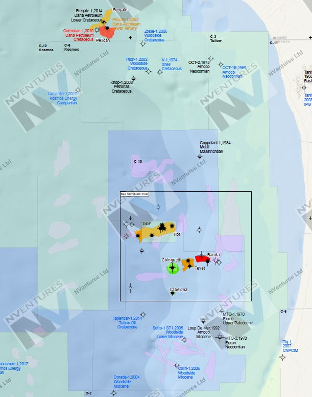 NVentures Mauritania Country Map - 2026