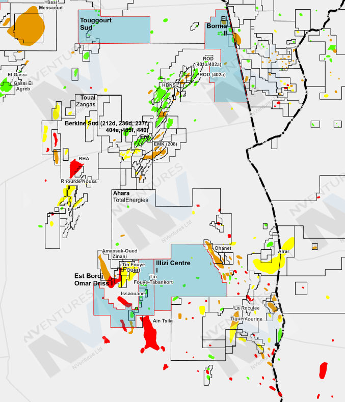 NVentures Algeria Country Map - 2026