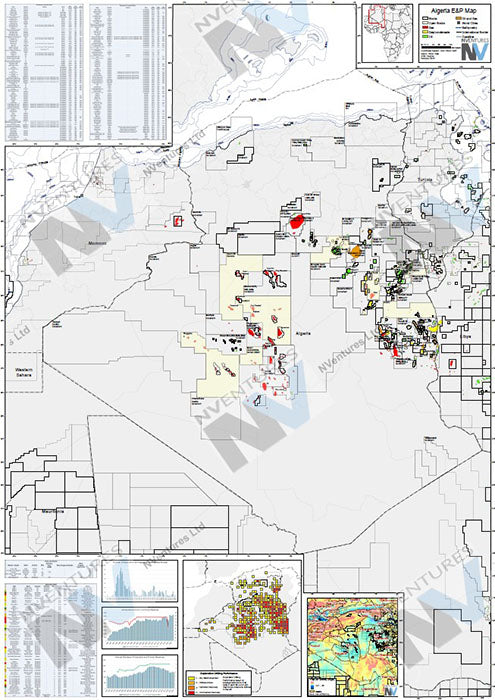 NVentures Algeria Country Map - 2025