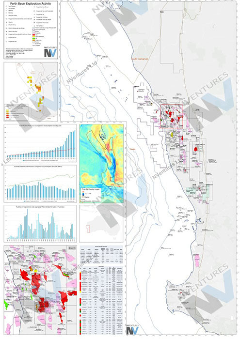 NVentures Australia Perth Basin Map - 2024