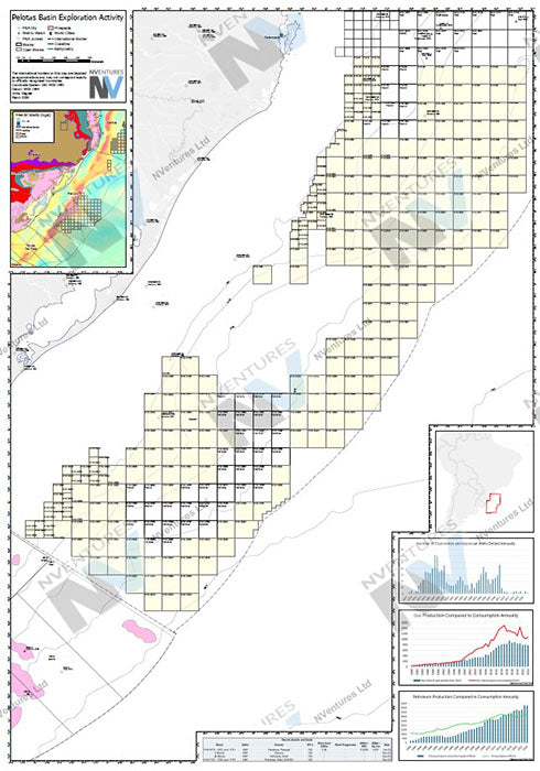 NVentures Brazil Pelotas Basin Country Map - 2026
