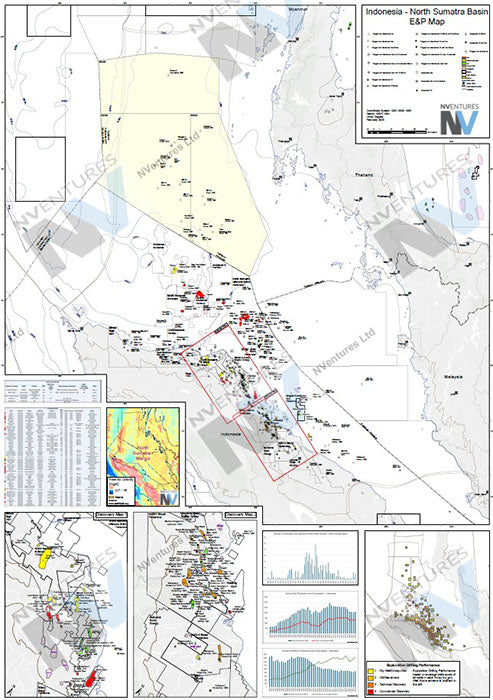 NVentures Indonesia North Sumatra Basin Map - 2025