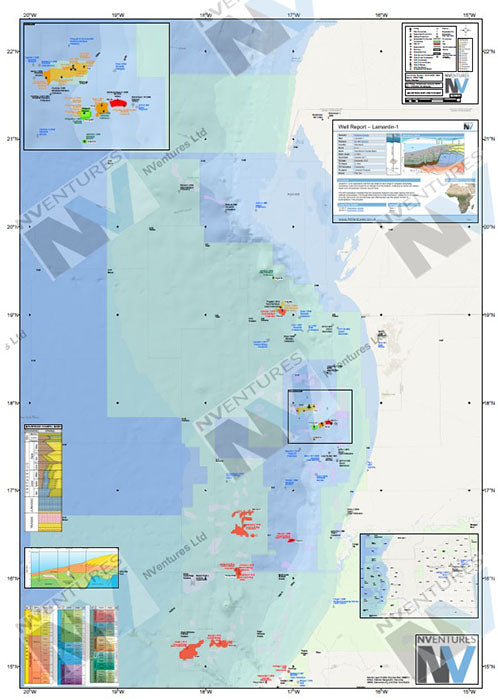 NVentures Mauritania Country Map - 2026