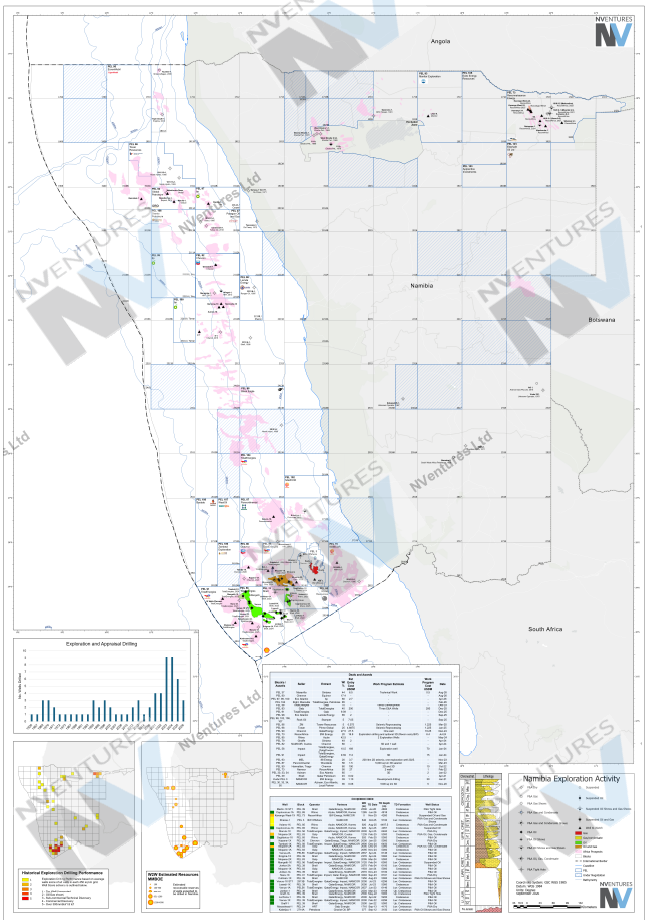NVentures Namibia Country Map - 2026