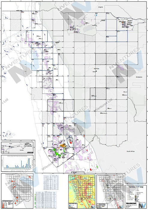 NVentures Namibia Country Map - 2025