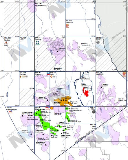 NVentures Namibia Country Map - 2025
