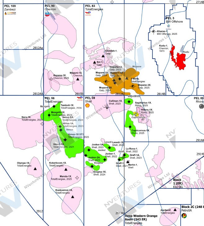 NVentures Orange Basin Map - 2026