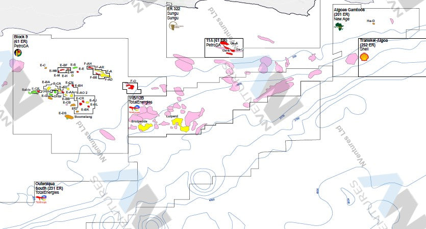 NVentures West South Africa Country Map - 2024