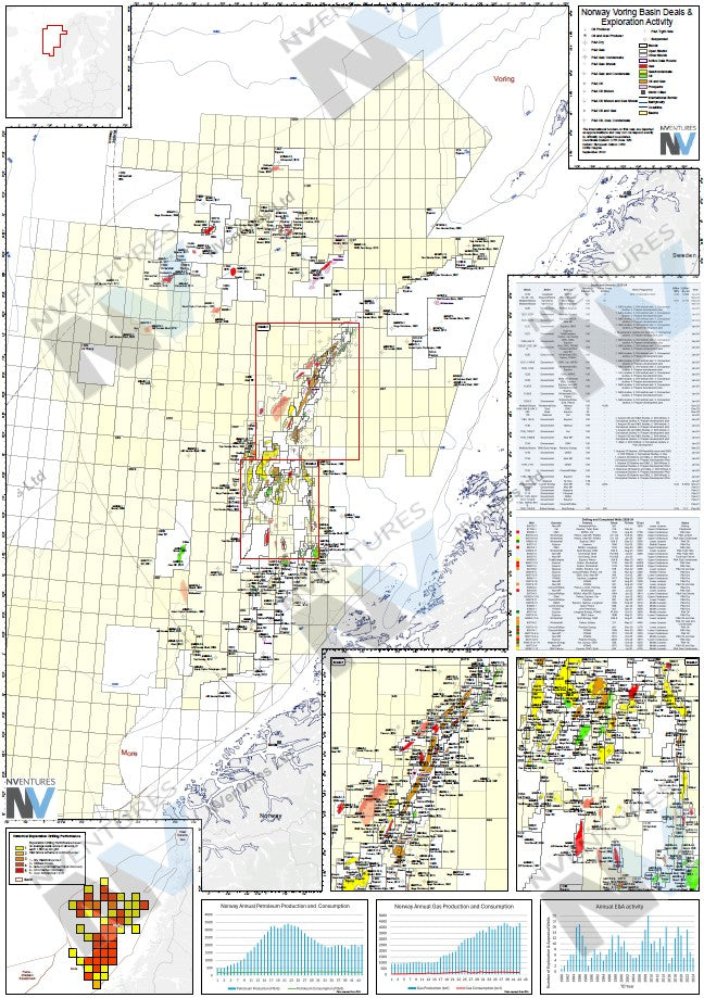 NVentures Norway Voring Basin Map - 2024
