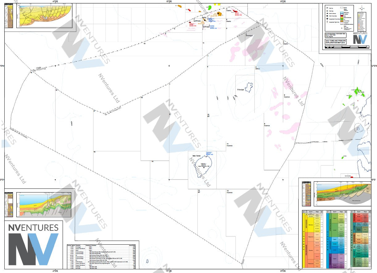 NVentures Sao Tome & Principe Country Map - 2026